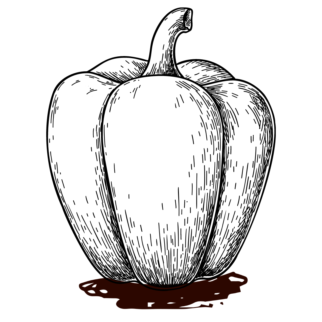 Rød peber